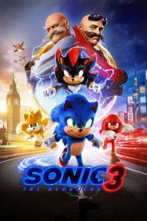 Sonic the Hedgehog 3 2024 Poster